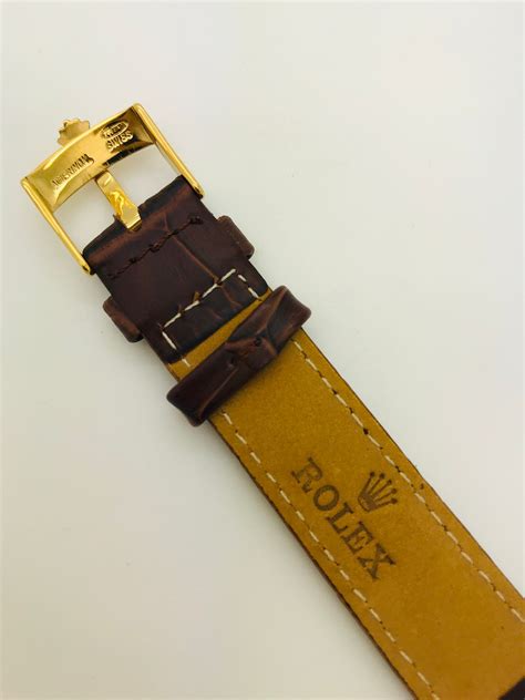 rolex leather band watch|genuine rolex watch bands.